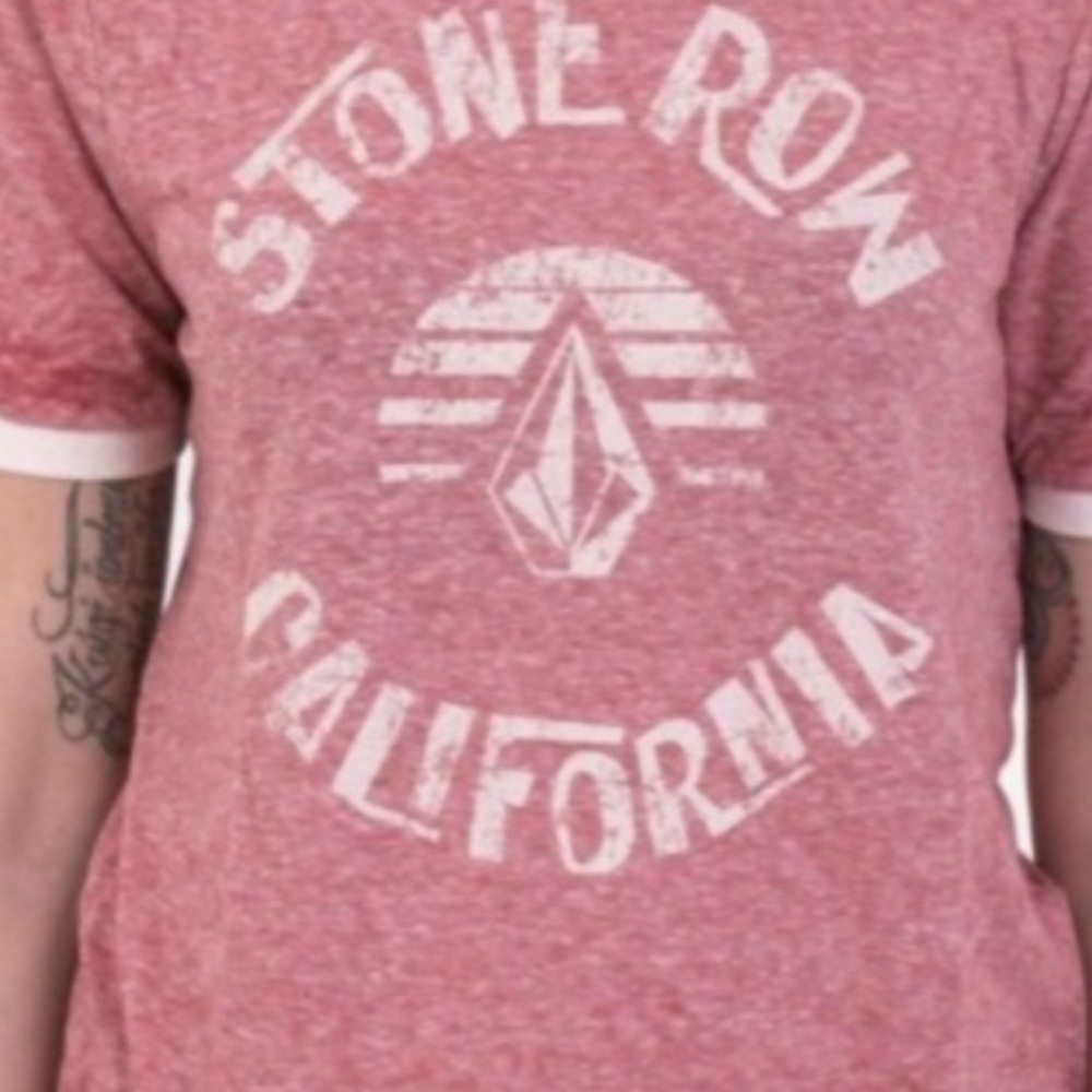 Teen Volcom Stone Row Crop Top